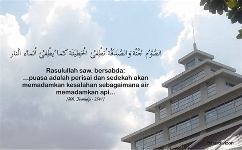 Ceramah Ramadhan 1429 H, hari kedua "Puasa Adalah Perisai"