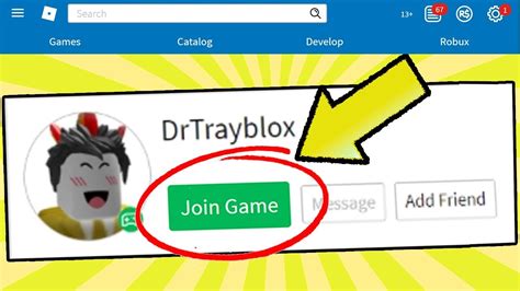 How To Join Any Youtubers Roblox Game Youtube