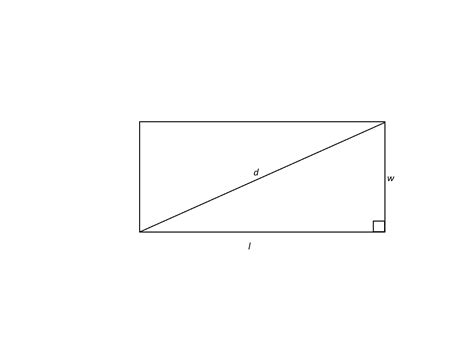 How To Find The Length Of The Side Of A Rectangle High School Math