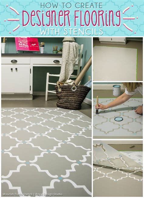 When we came home, they were dry. 314 best images about Stenciled & Painted Floors on Pinterest