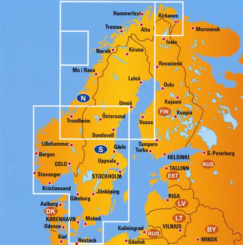 Artikelen en reisverhalen over zweden. Kaart Noorwegen Zweden | Kaart