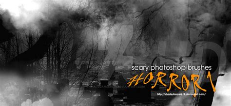 Horror Photoshop Brushes Free Download