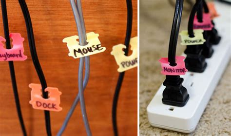 Here are 8 ways to keep your cords organized. Declutter Your Life: 20 Clever Ways to Keep Cords in Order ...