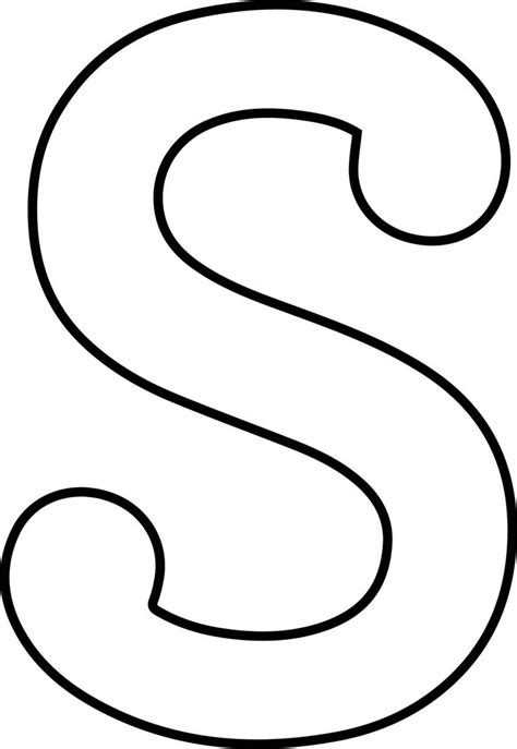 How do you color letter's coloring pages? awesome S Letters Coloring Page 01 | Lettering, Coloring ...