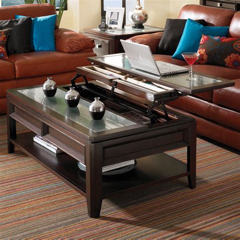 Lift top reveals additional storage underneath. Ashley Furniture Lift Top Coffee Table Ideas