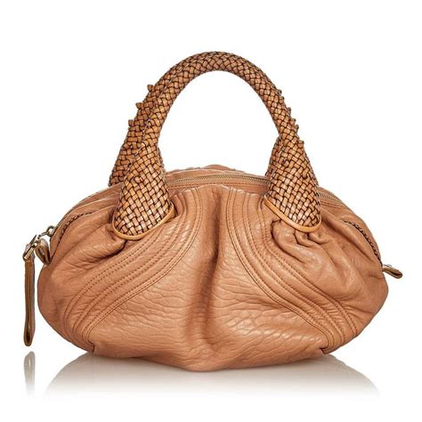 Vintage Designer Handbags Bags Designer Leather Handle Tan Leather