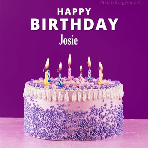 Hd Happy Birthday Josie Cake Images And Shayari