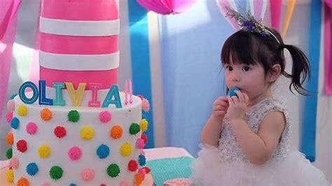 In Photos Andi Manzanos Daughter Olivia Turns Two
