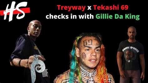 Tekashi69 X Treyway Checks In With Gillie Da Kid Before All The Drama