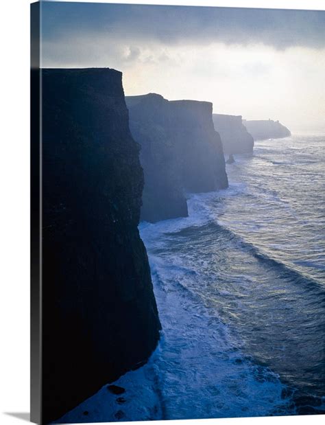 Cliffs Of Moher County Clare Ireland Wall Art Canvas Prints Framed