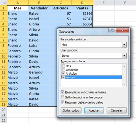 Cómo Agrupar Filas En Excel • Excel Total