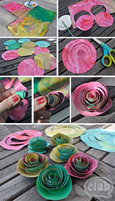 Make a recipe to follow: Upcycled Paper Bag Painted Rose Bouquet Pictures, Photos ...
