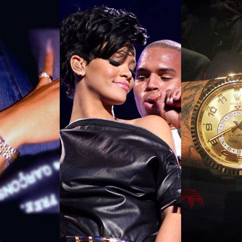 Rihanna And Chris Brown Got His And Hers Rolexes