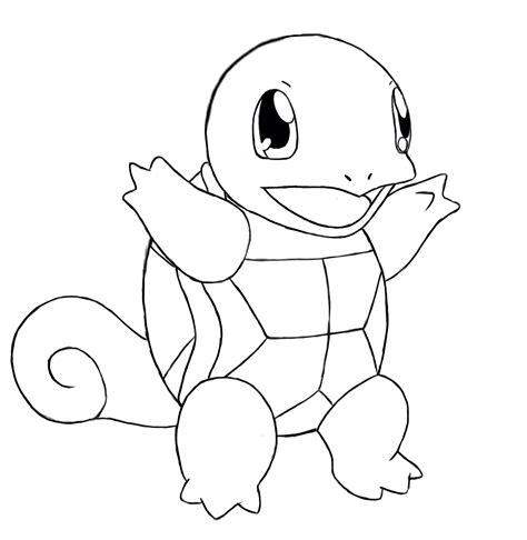 New Squirtle Coloring Pages Download Free Pokemon Coloring Pages