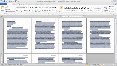 Mla Format Double Spaced Essay MLA Format Using NeoOffice MLAFormat Org Apa Style Essay