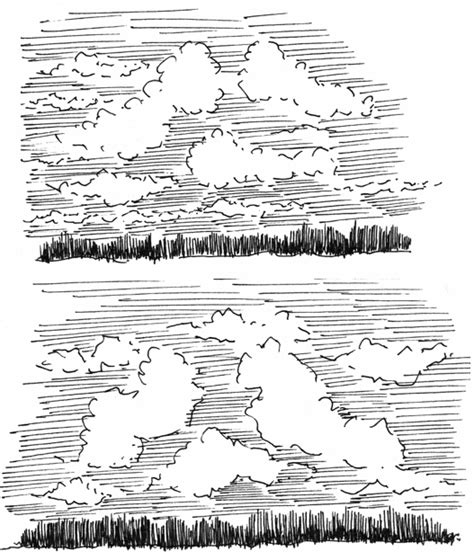 Experiment with deviantart's own digital drawing tools. How to Draw Sky and Clouds with Pen and Ink