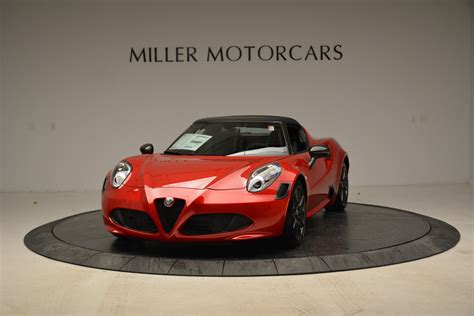Le supercar alfa romeo 4c e 4c spider sono pronte per diventare leggenda. New 2018 Alfa Romeo 4C Spider | Greenwich, CT