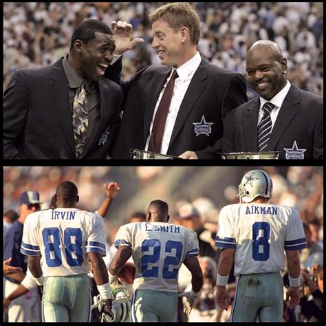 On This Day In 2005 Michael Irvin Emmitt Smith And Troy Aikman