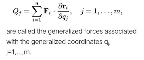 Classical Mechanics Monogenic Forces Vs Generalized Forces Physics