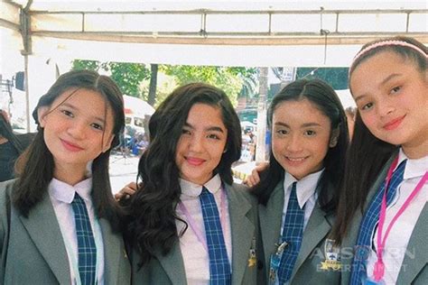 Behind The Scenes Andrea Brillantes With Margas Girl Squad In Kadenang Ginto Abs Cbn