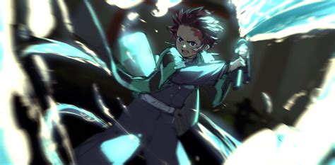 Download Tanjiro Kamado, a swordsman who fights against evil