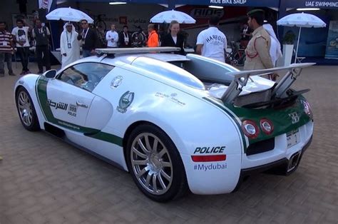 Dubai Police Adds Bugatti Veyron To Their Lineup Of Exotic Patrol Cars