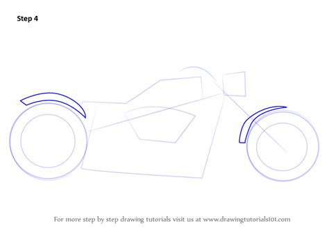A bicycle or bike is a kind of extreme. Learn How to Draw a Chopper (Two Wheelers) Step by Step ...
