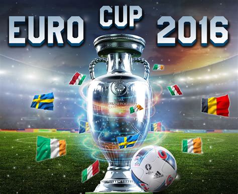 The uefa european championship brings europe's top national teams together; Euro Cup 2016 on Behance