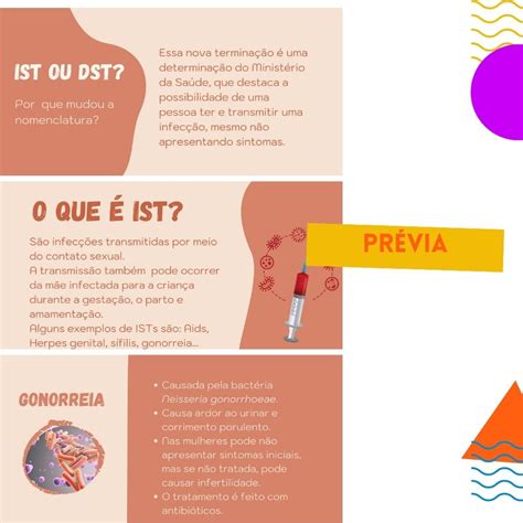 Slide Infecções Sexualmente Transmissíveis Loja Atividades Pedagógicas Clarissa Neves