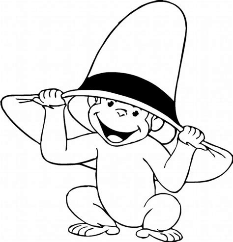 The monkey coloring pages flaunt a unique collection of pictures monkeys in animated and realistic appearances, waiting to be painted in striking hues. monkey coloring pages - Free Large Images | Curious george ...