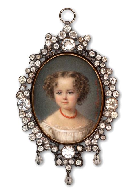 19th Century Miniatures 1851 1900 Portrait Jewelry Antique Portraits