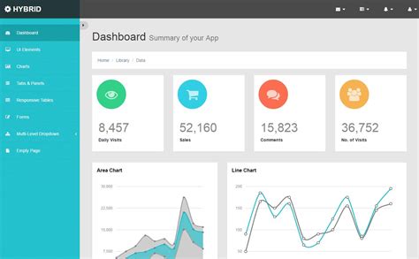 55 Free Html5 Responsive Admin Dashboard Templates 2019