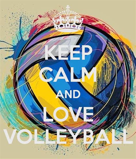 I Love Volley Ball Its My Passion And This Keep Calm Inspres Me