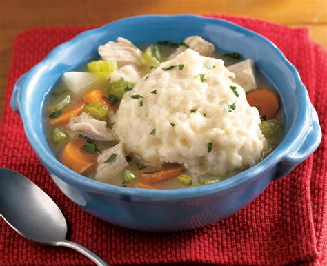 Hearty Chicken Soup With Dumplings Recipe Daisy Brand