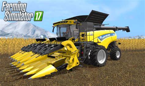 New Holland Cr North American V13 Fs 17 Combines Farming Simulator