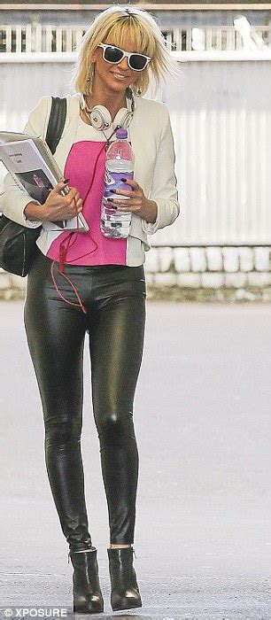 sarah harding showcases her coltish legs despite claiming she s a flabby size 8 daily mail