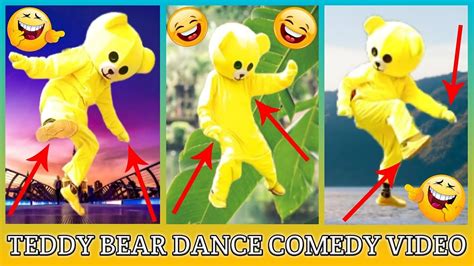 Teddy Bear Dance Comedy Video😝 Teddy Bear Dance Video😍 Teddy Bear Pranks😛 Akash Ram Vlogs