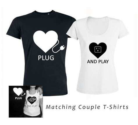 matching couple shirts funny couple shirts plug by tonikaramanoff couple t shirt design tee