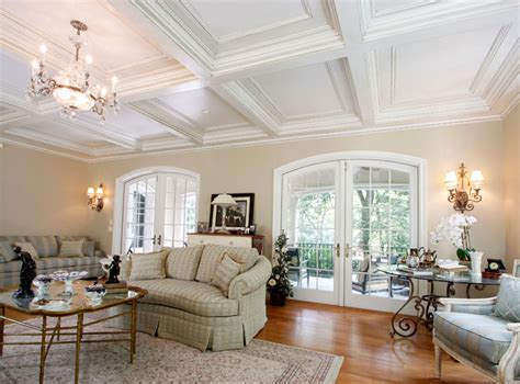 A coffered ceiling is a simple yet effective way to add new and interesting visual appeal to a home, office or business. The Coffered Ceiling for Architectural Enhancement