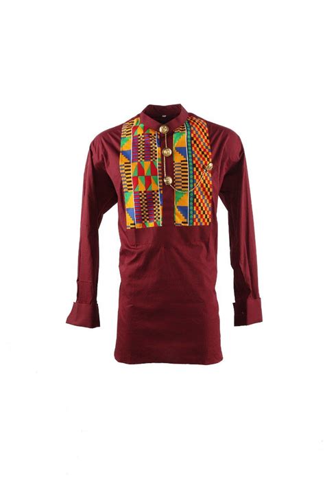 Etibor African Mens Shirt Mens Shirts African Men African Textile