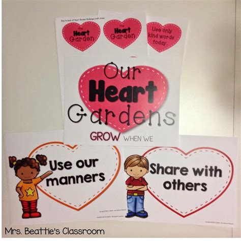 Growing Character In The Heart Garden Mrs Beatties Classroom
