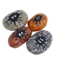 Mystery Eggs Hand Painted Rocks | Hand painted rocks, Painted rocks, Rock crafts
