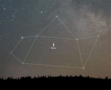Nova In Sagittarius Brighter Than Ever Catch It With The Naked Eye Universe Today