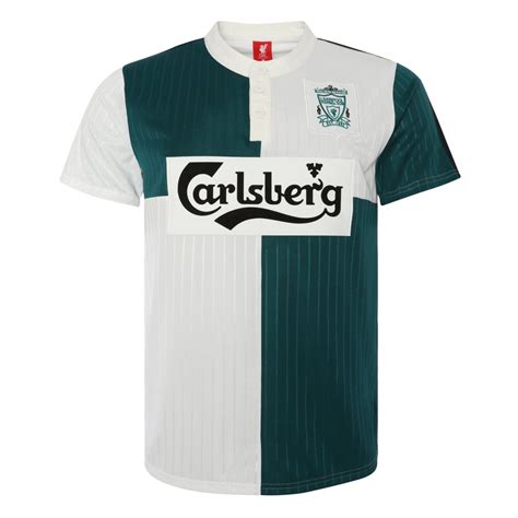 Liverpool fc new balance 2017/18 white green jersey shirt kit 125 yrs small nwt. Liverpool 1995-96 Retro Away Kit Released - Footy Headlines