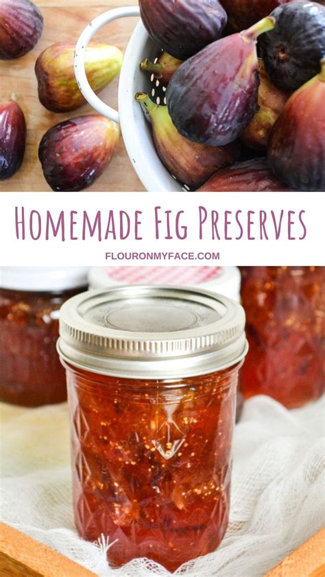 Homemade Fig Preserves - Flour On My Face