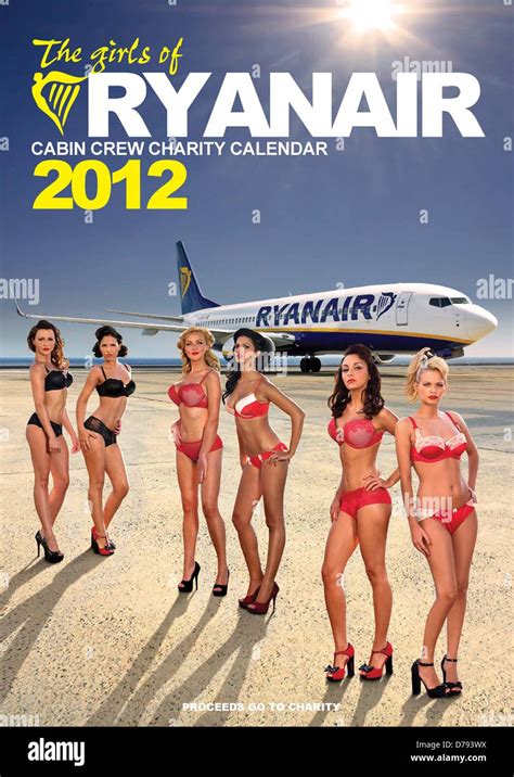 Ryanair Cabin Girls Strip Off For Charity Calender The Air Hostesses