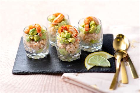 Recette verrines avocat -crabe par Nautilus