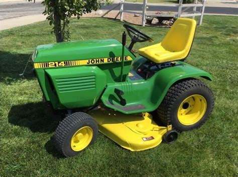 John Deere 200 210 212 And 214 Lawn And Garden Tractors Service