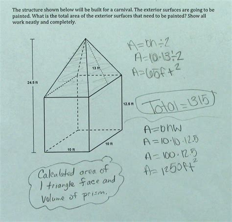 To find the volume, you multiply length times width times height, which is 3x1x2, which equals six. Composite Surface Area