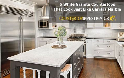 Do not see the slab you are searching for? 5 White Granite Countertops That Look Just Like Carrara ...